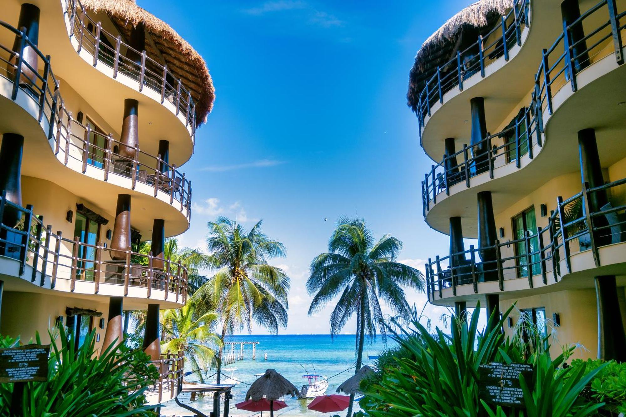 El Taj Oceanfront And Beachside Condo Hotel Playa del Carmen Luaran gambar